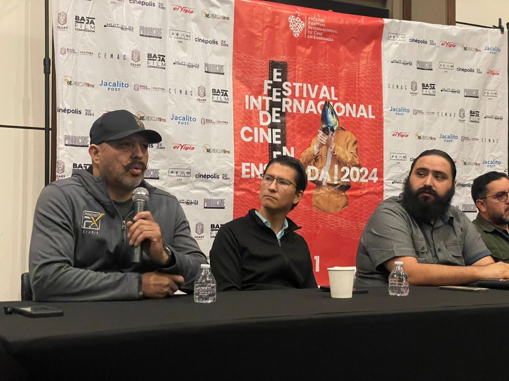 Ángel Frost, Joatam de Basabe, Caleb Triana y Adriana López anuncian detalles del FICens 2024