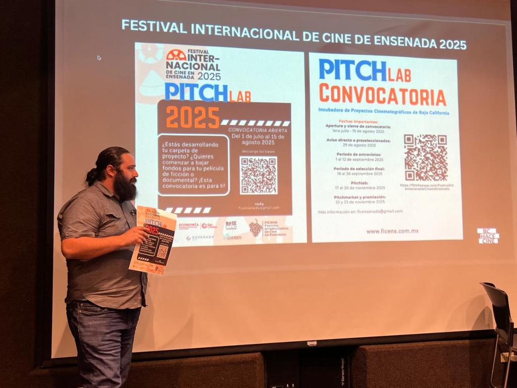 El programa del Festival Internacional de Cine en Ensenada busca consolidar proyectos de ficción y documental para proyectarlos en el ámbito nacional e internacional.